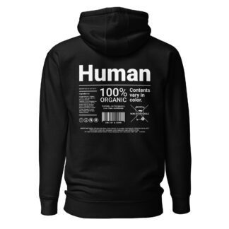 Black Human Hoodie