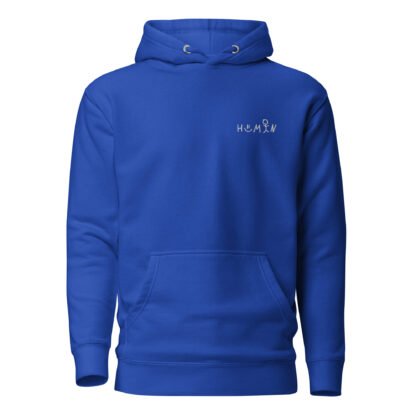 Blue Human Hoodie - Image 2