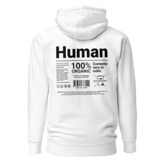 White Human Hoodie