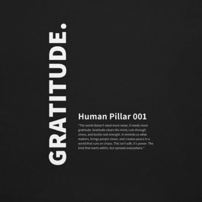 Human Pillar 1 - Gratitude T-Shirt - Image 4